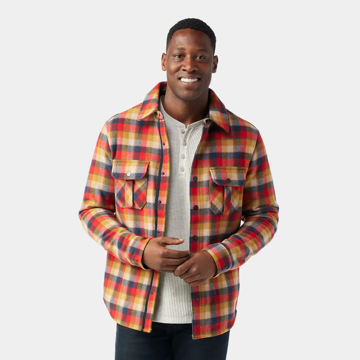 Rhythmic Red Plaid