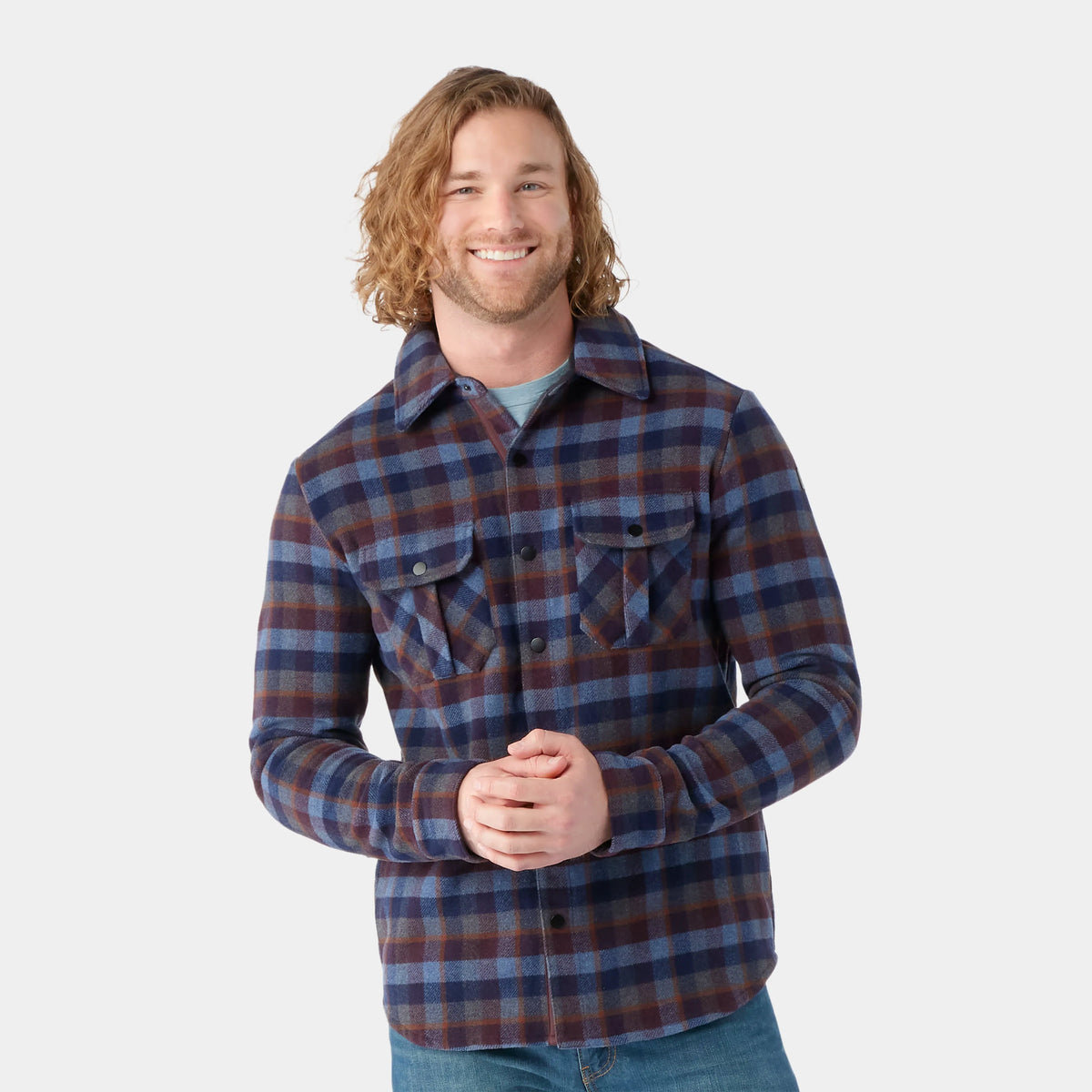 Eggplant Plaid