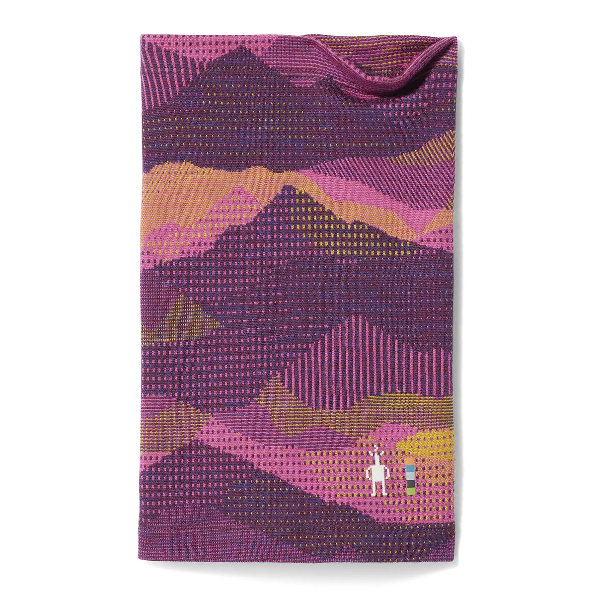 Purple Iris Mountain Scape