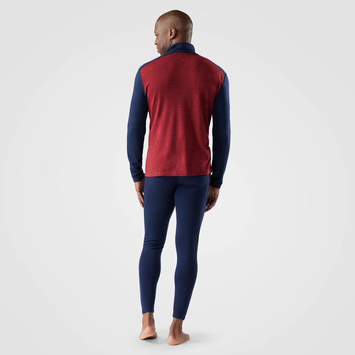 Deep Navy-Currant Heather
