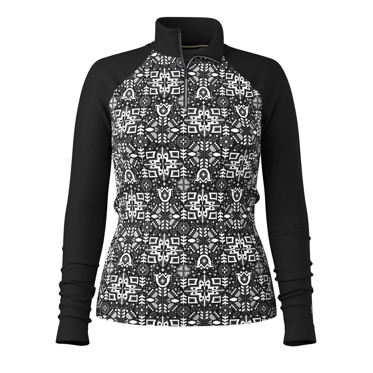 Black Deco Floral