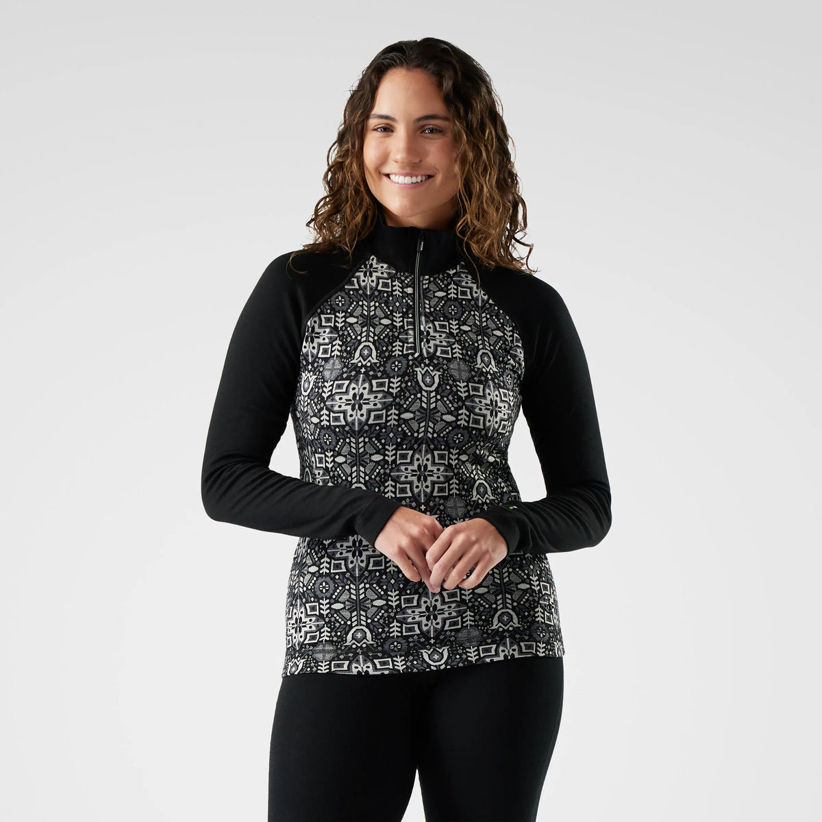 Black Deco Floral
