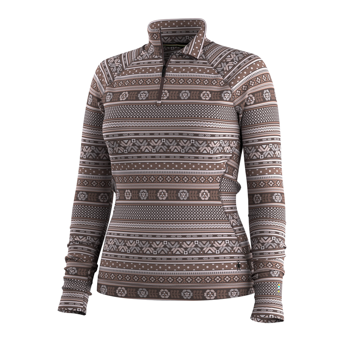 Mocha Fair Isle Fun