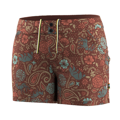 Burnt Sienna Paisley
