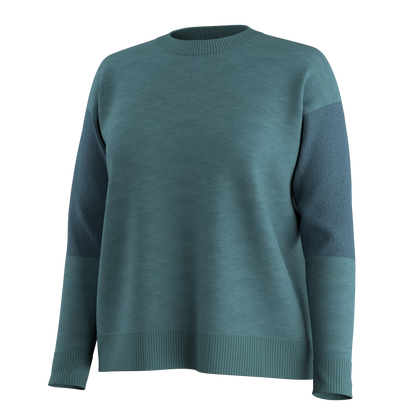Dark Dusty Teal Marl