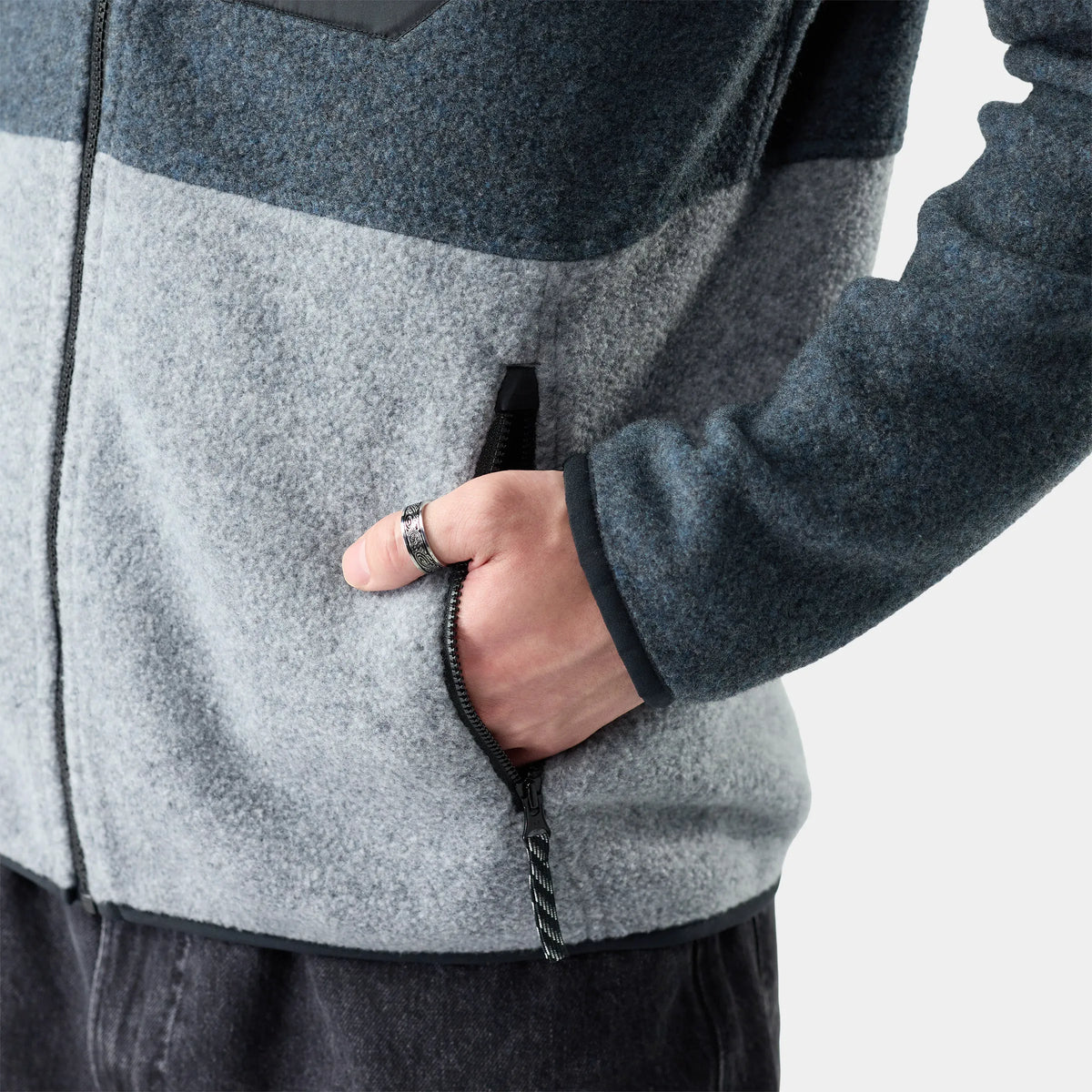 Light Gray-Deep Navy