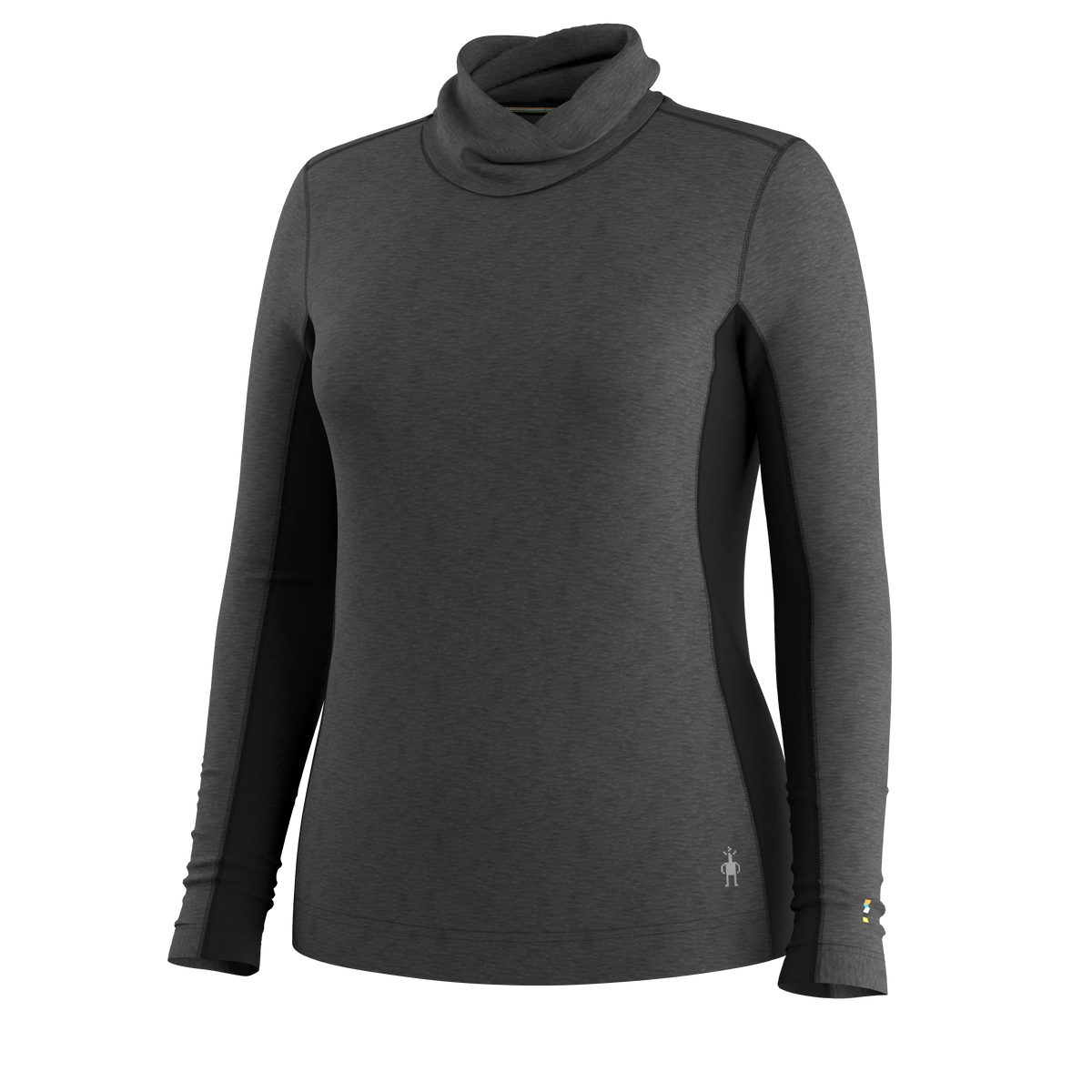 Charcoal Heather-Black