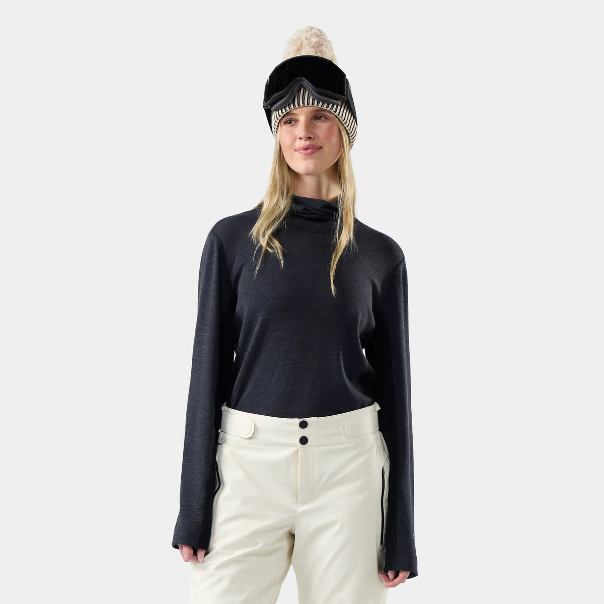 Charcoal Heather-Black