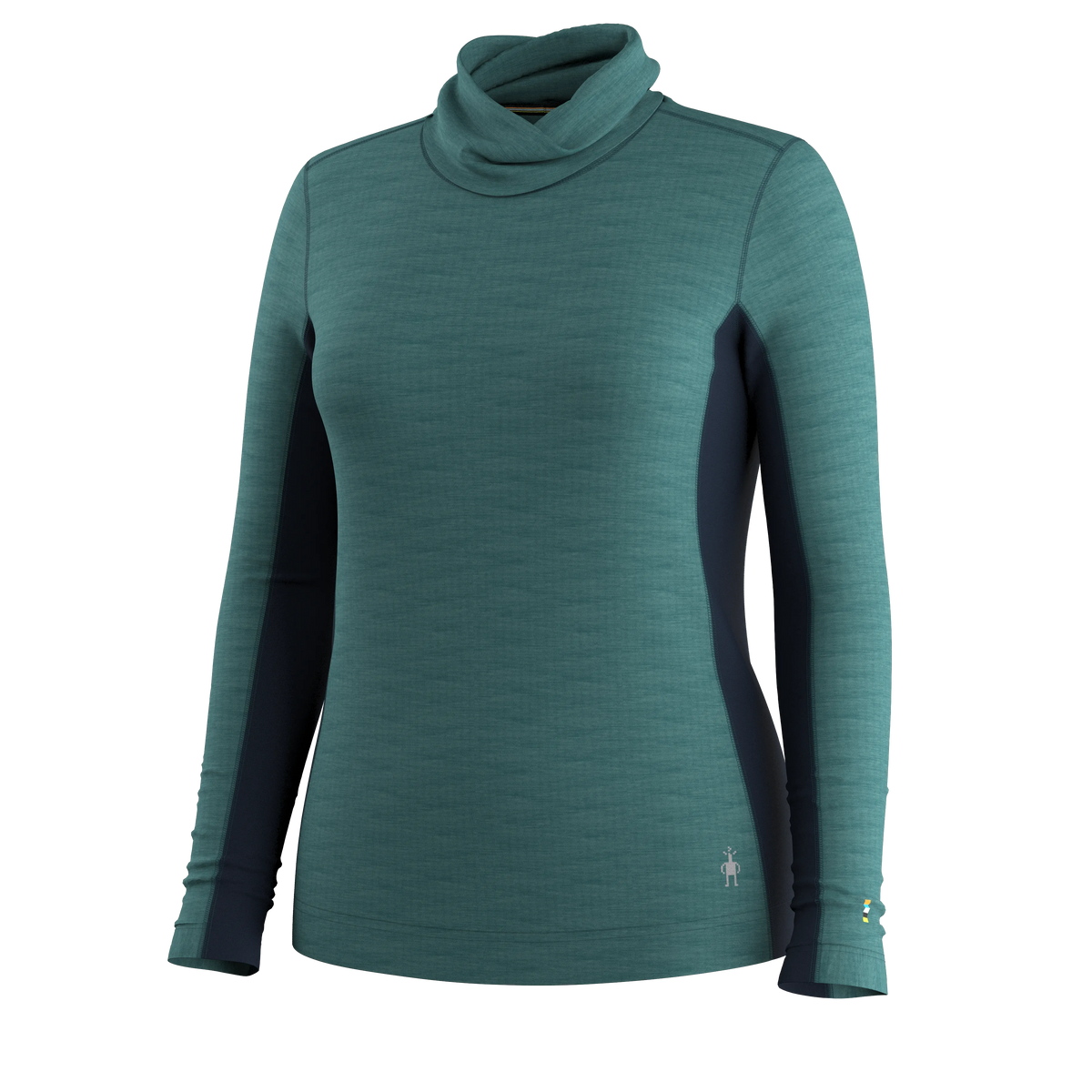Dark Teal Heather-Deep Navy Heather