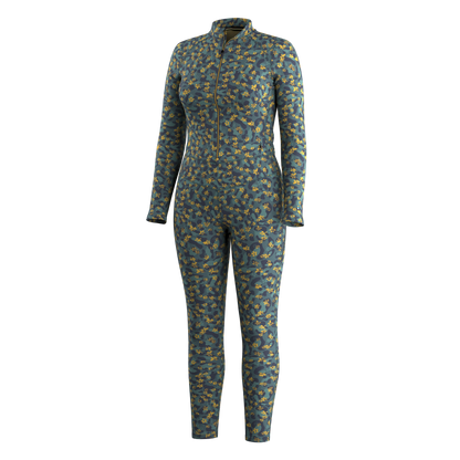 Dark Teal Wild Blossom