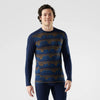 Deep Navy Geo Peaks