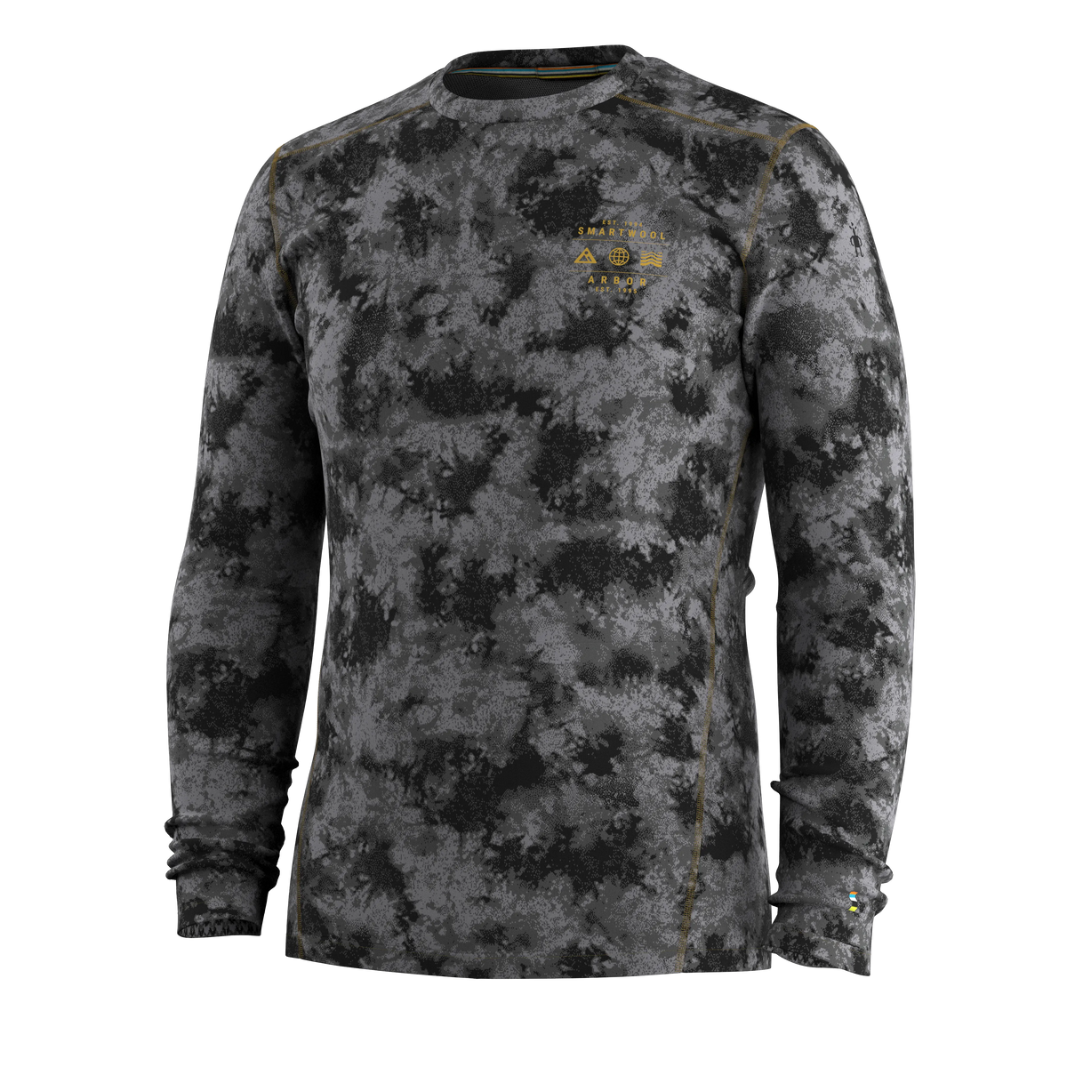 Black Tie Dye-Honey Gold