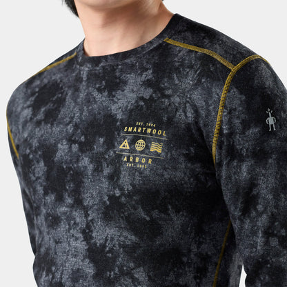 Black Tie Dye-Honey Gold