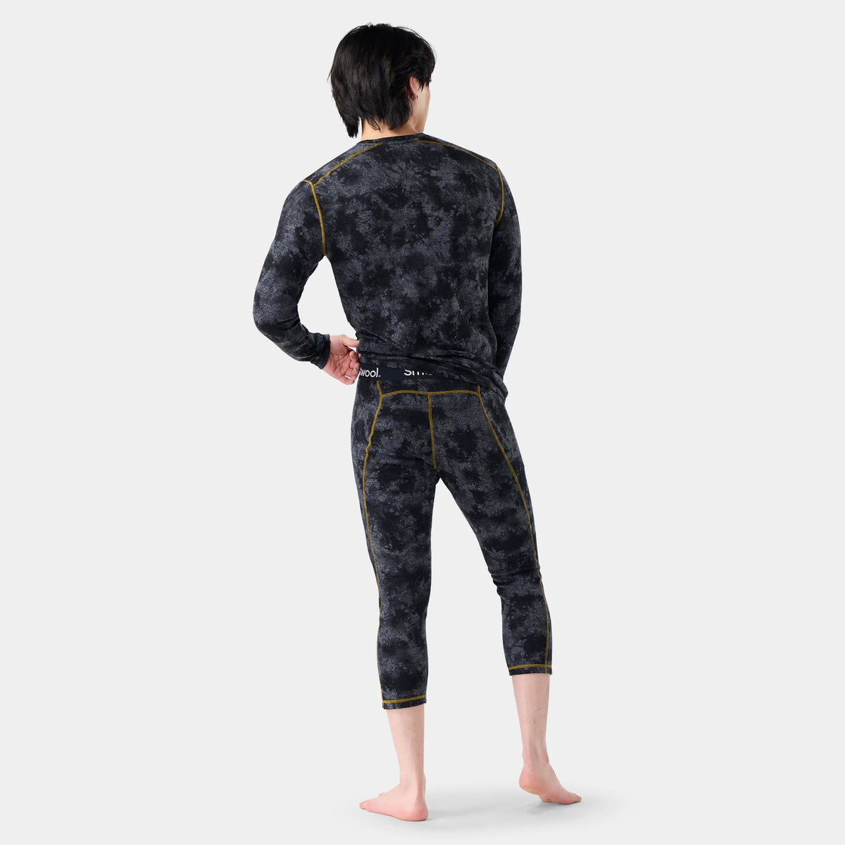 Black Tie Dye-Honey Gold
