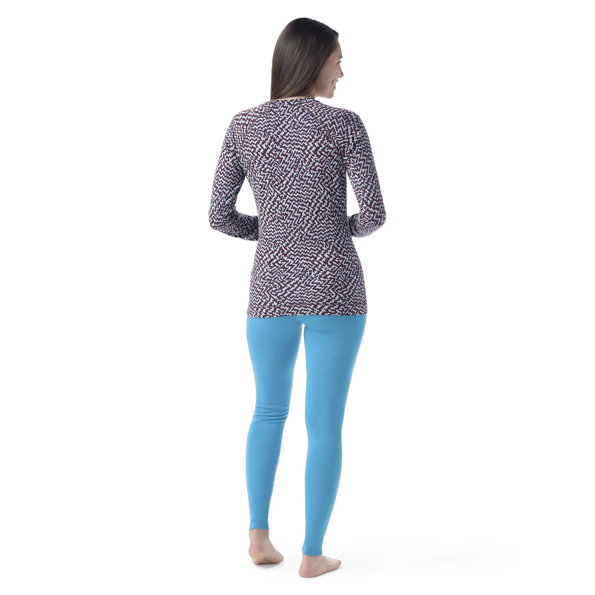 Purple Iris Retro Line