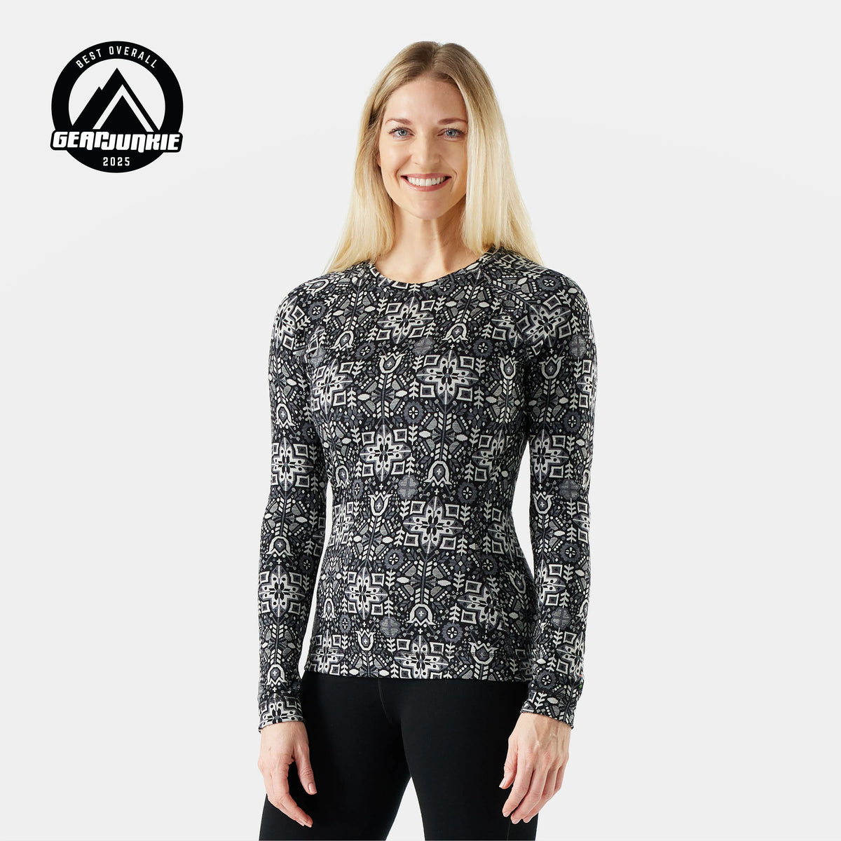 Black Deco Floral