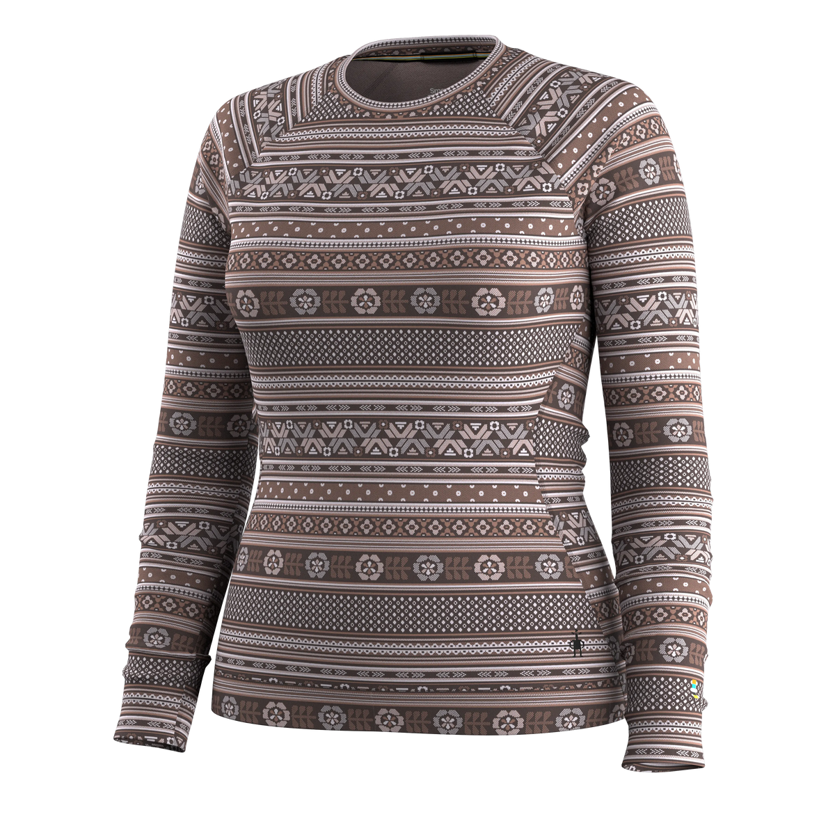 Mocha Fair Isle Fun