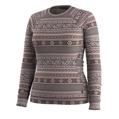 Mocha Fair Isle Fun