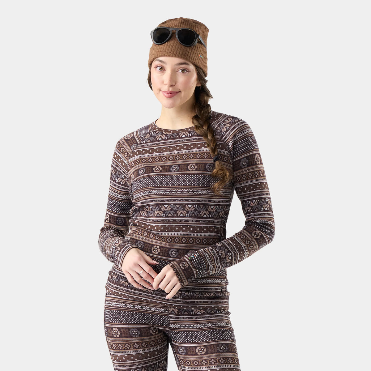 Mocha Fair Isle Fun