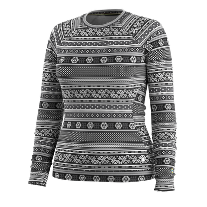 Black Fair Isle Fun
