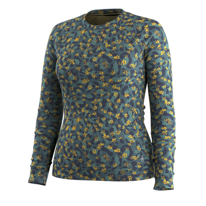 Dark Teal Wild Blossom