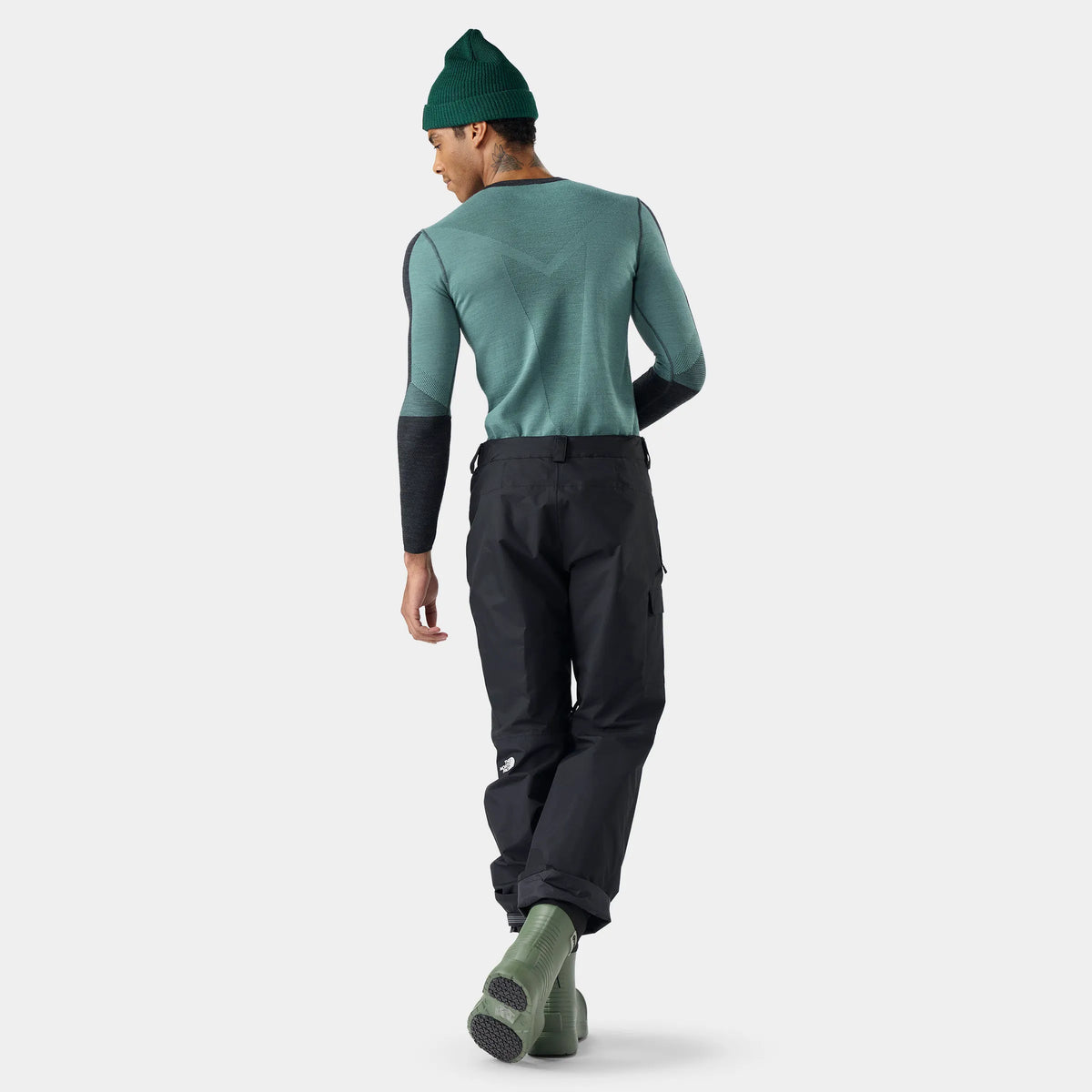 Dusty Teal-Charcoal