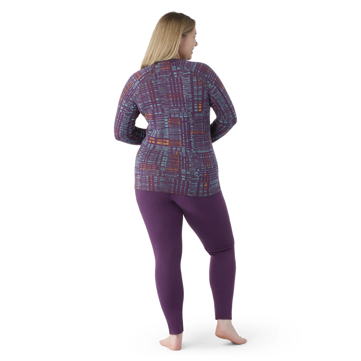 Purple Iris Digi Plaid
