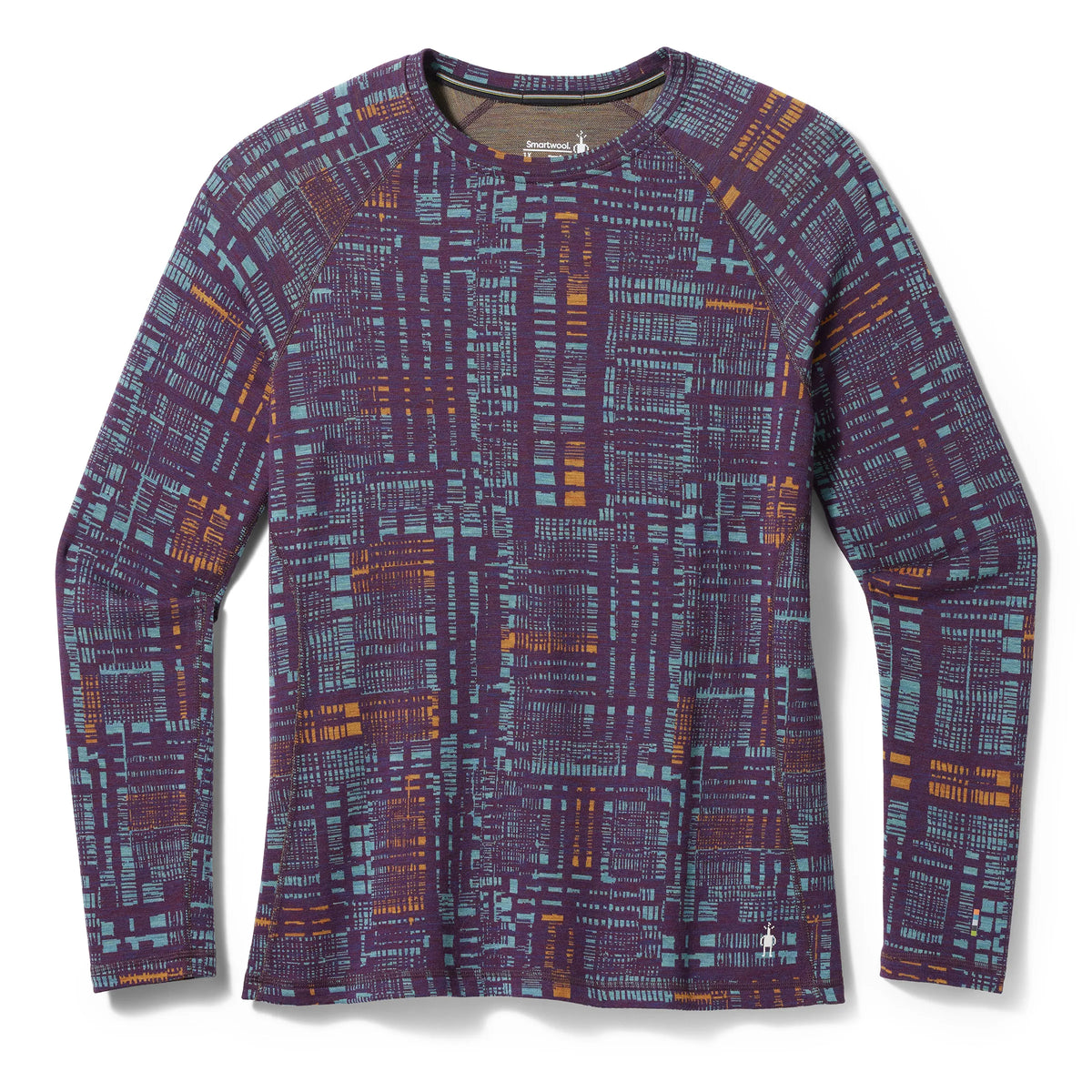 Purple Iris Digi Plaid