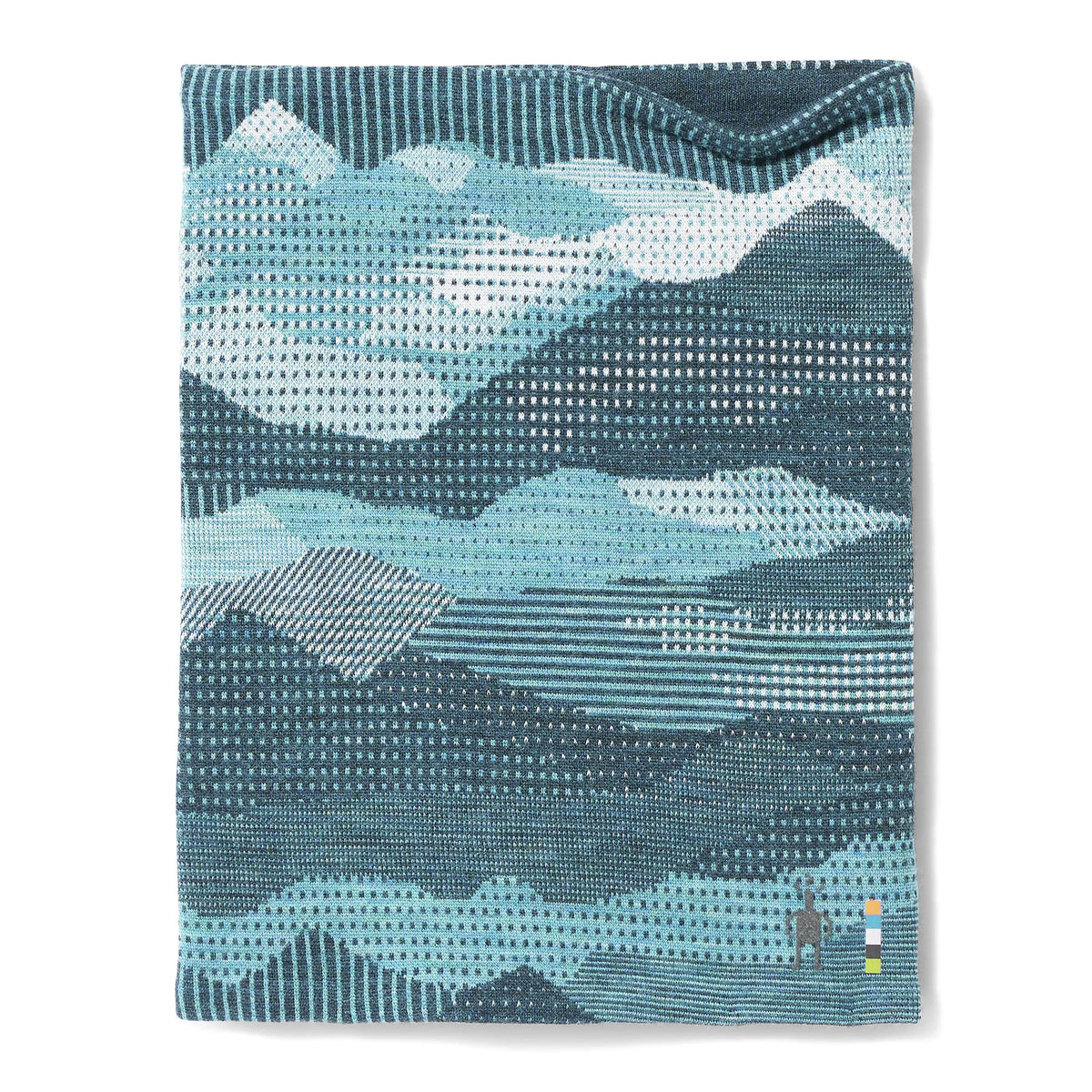 Twilight Blue Mountain Scape