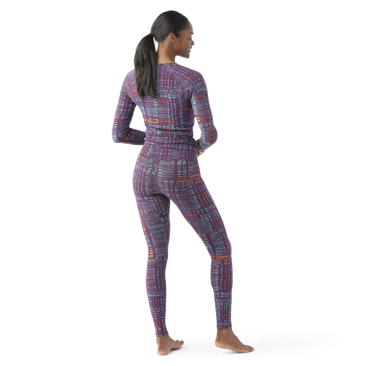 Purple Iris Digi Plaid