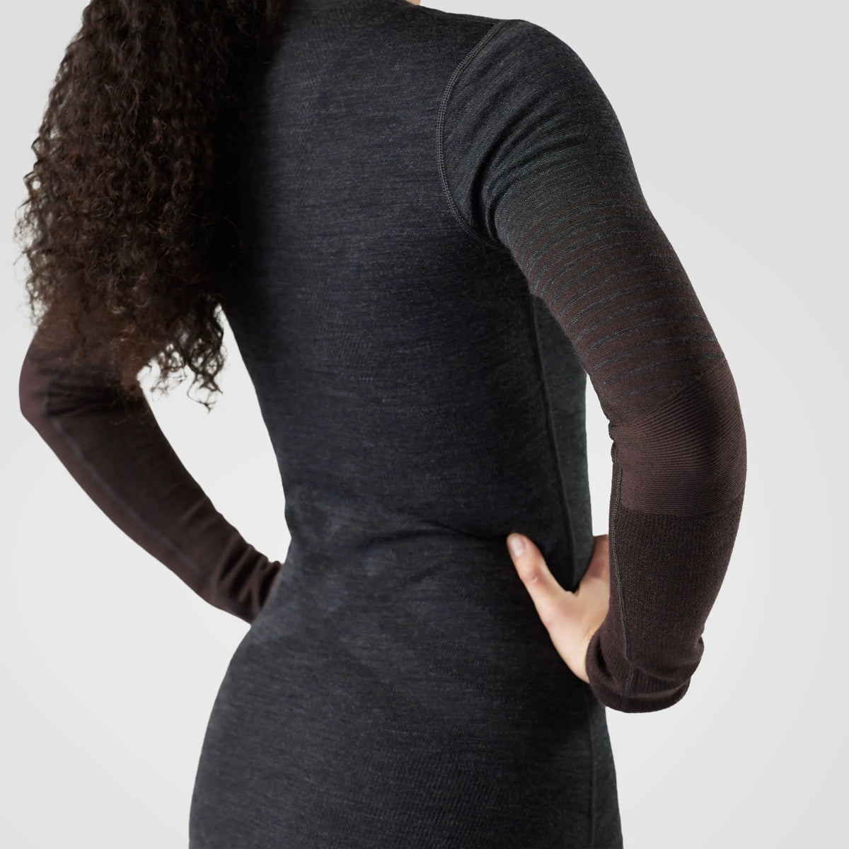 Charcoal-Mink Stripe