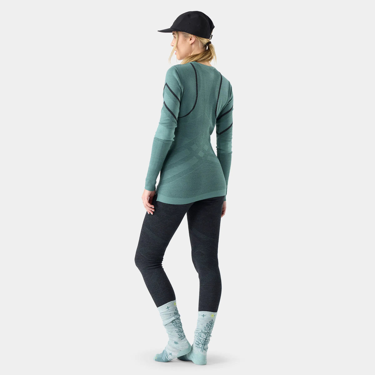 Dusty Teal-Charcoal