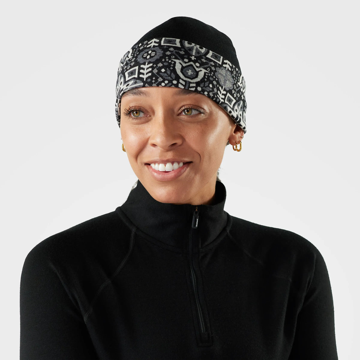 Black Deco Floral